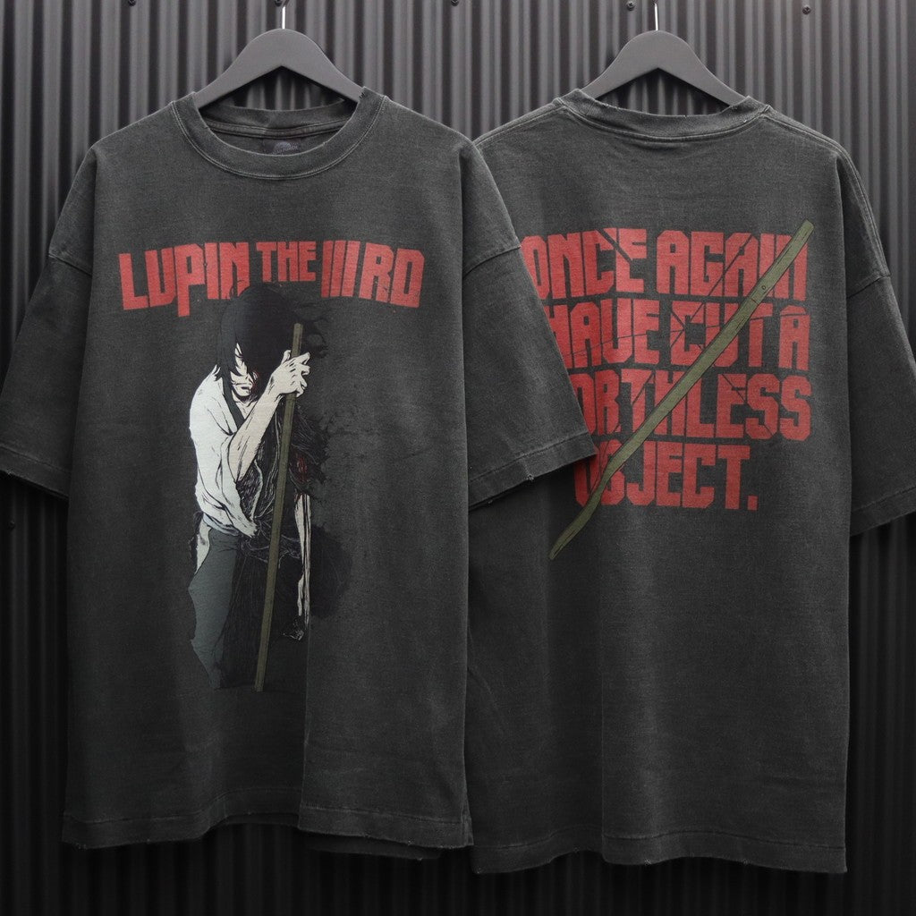 LUPIN THE 3rd | S/S T-Shirt (GOEMON) #BLACK [TLPM25AM007]