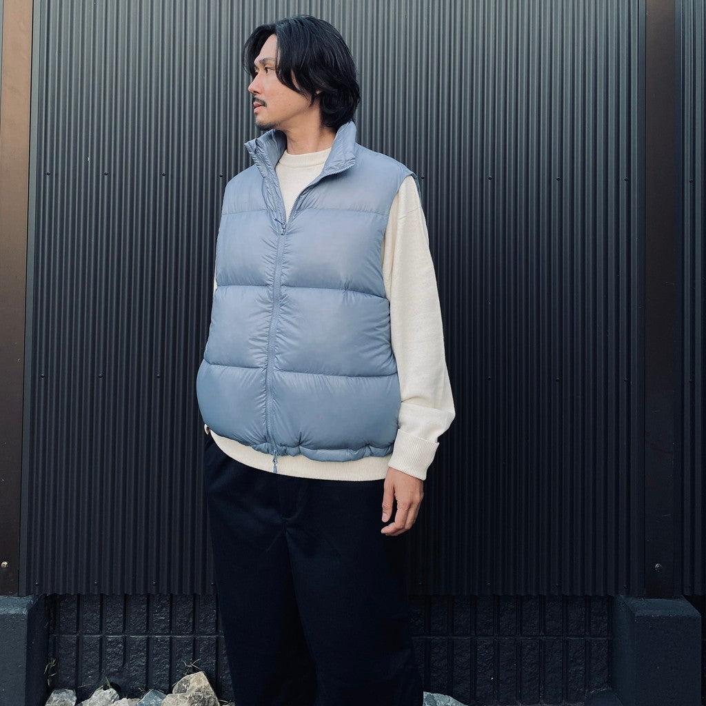 TECH ULTRA LIGHT DOWN VEST #LT.BLUE [BW-46026W]
