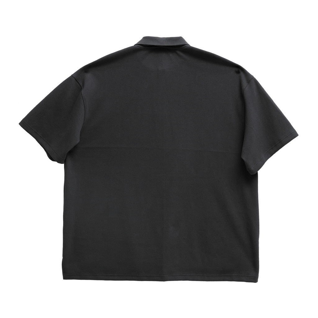 PEN POCKET COLLAR T-SHIRTS #DARK GREY [HOD26-01-TS007]