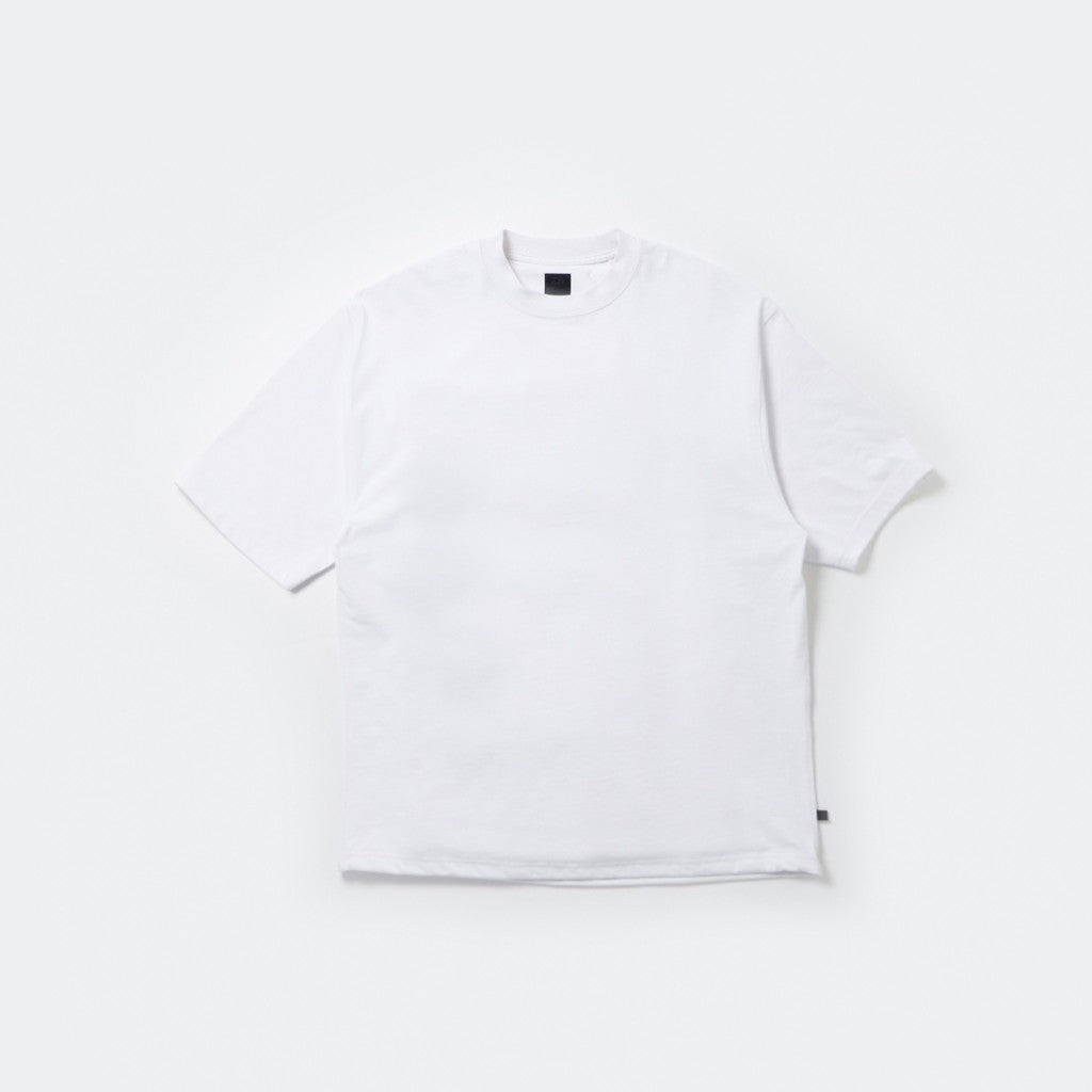 TECH DRAWSTRING S/S TEE #WHITE [BE-41024]