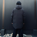 TECH 2WAY CADET DOWN PARKA #BLACK [BW-42026W]