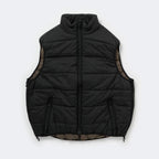 TECH REVERSIBLE CLIMBERS PUFF VEST #BLACK×BRKH [BW-23025W]