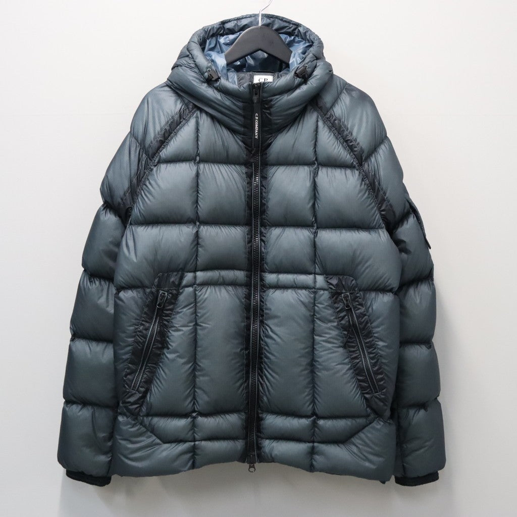 D.D. SHELL HOODED DOWN JACKET #871 ORION BLUE [21CMOW702A -26FWM]