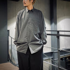 TECH TRAVEL SHIRT #CHARCOAL [BE-64025]