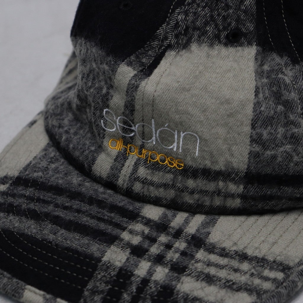 經典Logo格子棒球帽 #卡其色 [SD25F-CP04]