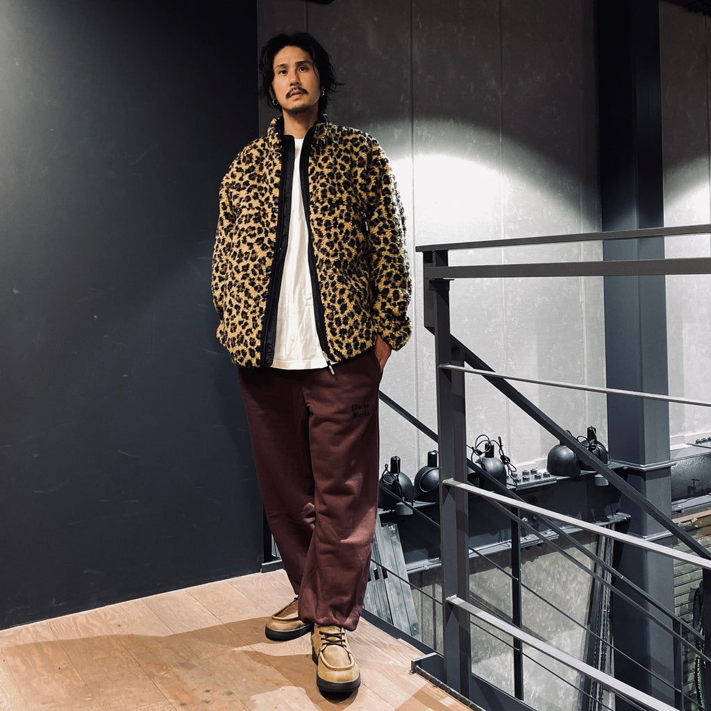 if_HEAVY WEIGHT SWEAT PANTS #BURGUNDY [23SS-WMC-SP01]