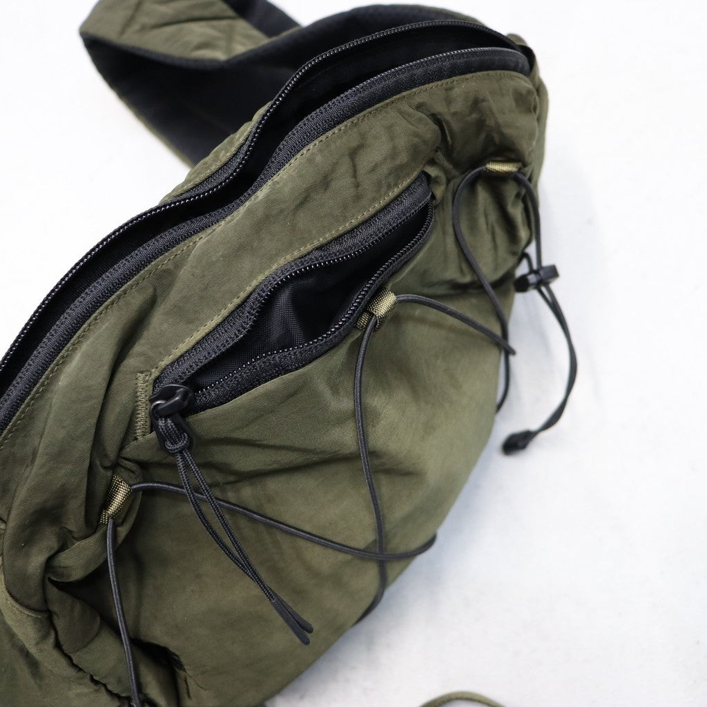 NYLON B CROSSBODY BACKPACK #IVY GREEN 683 [RCCMAC735A]