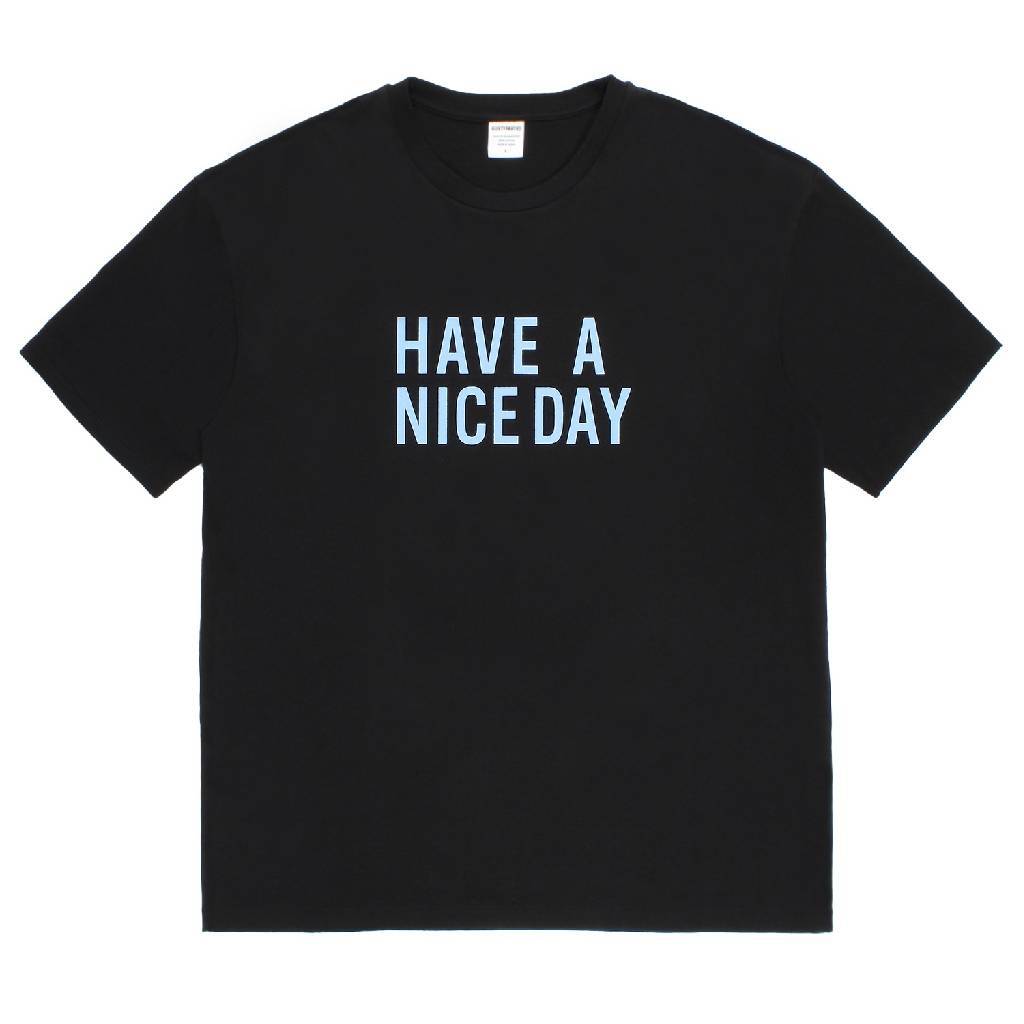 WASHED HEAVY WEIGHT CREW NECK T-SHIRT ( TYPE-15 ) #BLACK [26SS-WMT-WT17]