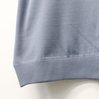 TECH KNIT POLO S/S #SMOKE BLUE [BE-43026]