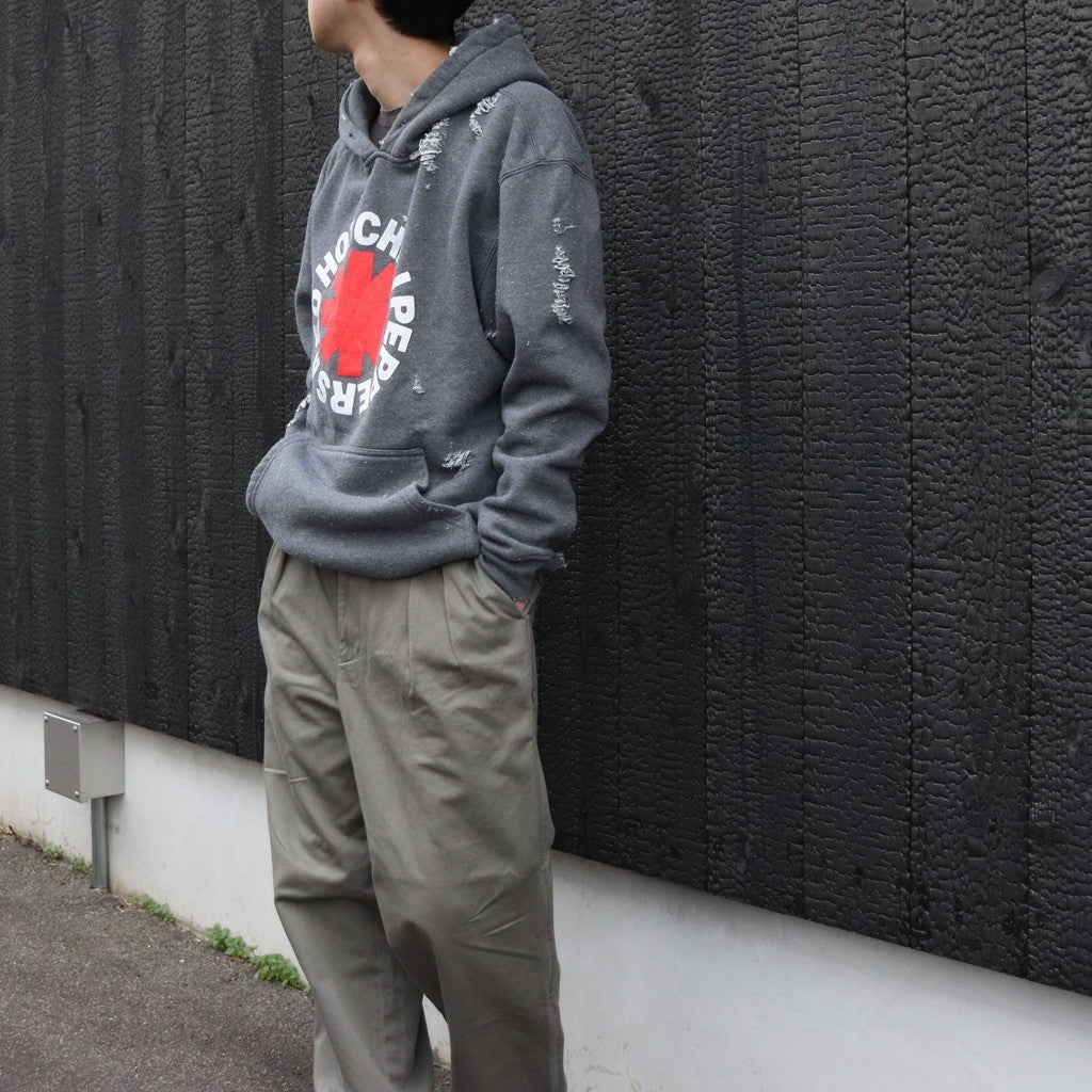 WORN-OUT 「RHCP ASTERISK」 HOODY #CHARCOAL [tl24f042]