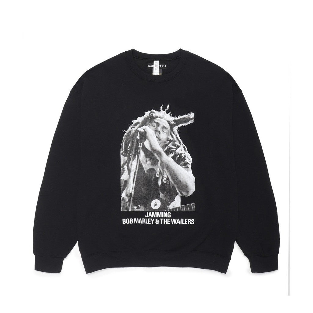馬利‧馬利 | 圓領衛衣（2 款）#黑色 [BOBMARLEY-WM-SS12]