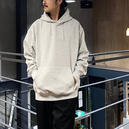 TECH SWEAT HOODIE #TOP GRAY [BE-52024W]