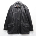 LEATHER BPP JACKET #BLACK [tc22f022]