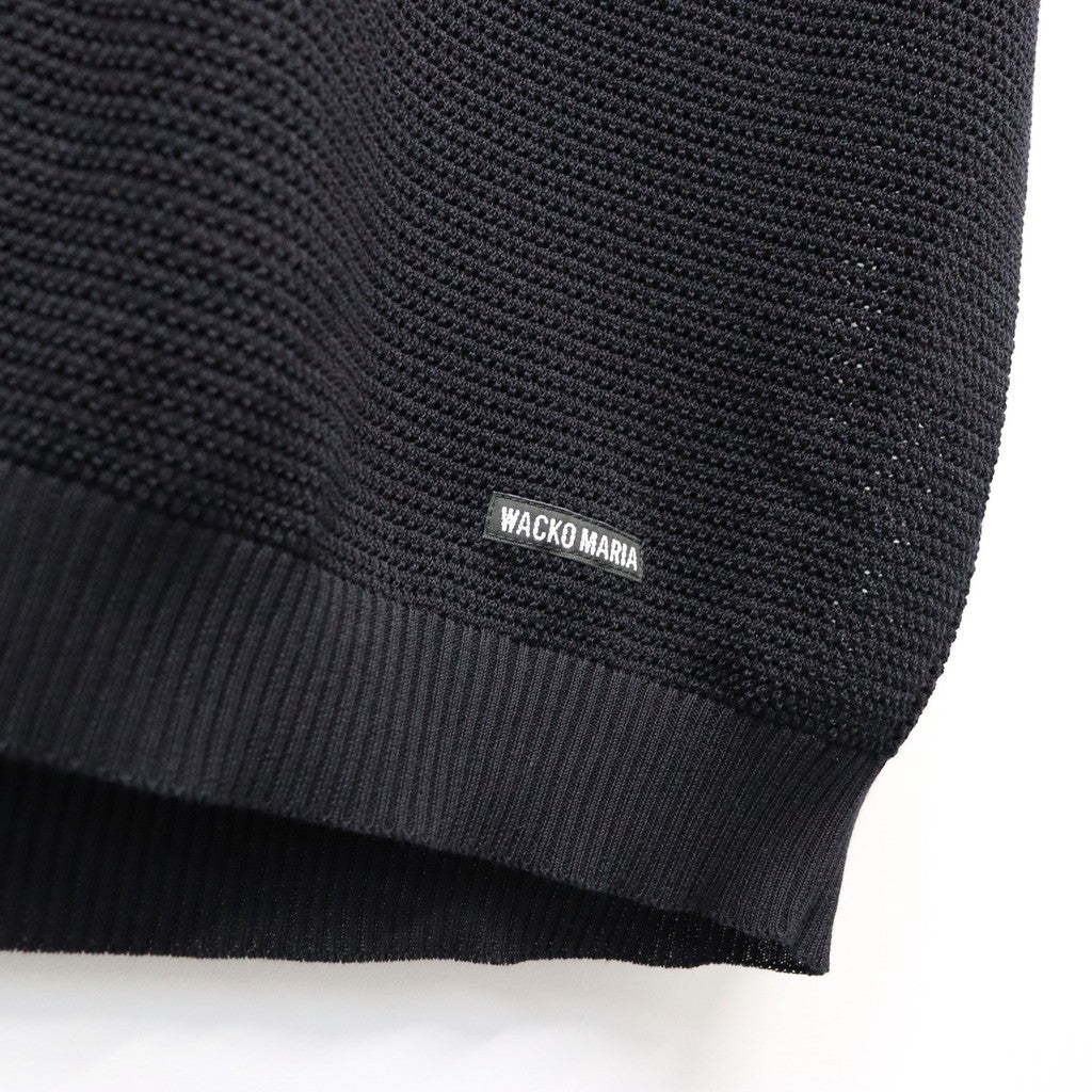 KNIT SHIRT ( TYPE-2 ) #BLACK [26SS-WMK-KN02]