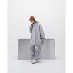 G7-S1「Anchorite」中 H 罩衫 #L-灰色 [GOOPI-23AW-JAN-02]