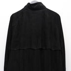 BARACUTA | G9 SUEDE LEATHER HARRINGTON JACKET #BLACK [25FW-WMO-BC01]