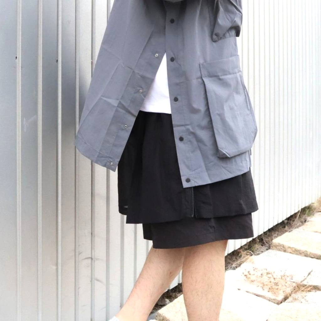 PERTEX UTILITY LONGLINE SHIRT #GRAY [FPA02261U0004]