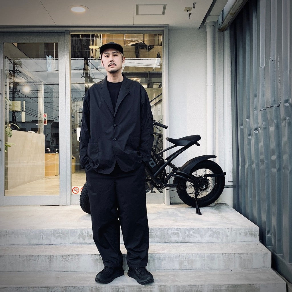 TECH TRAVEL PANTS #BLACK [BP-63025]