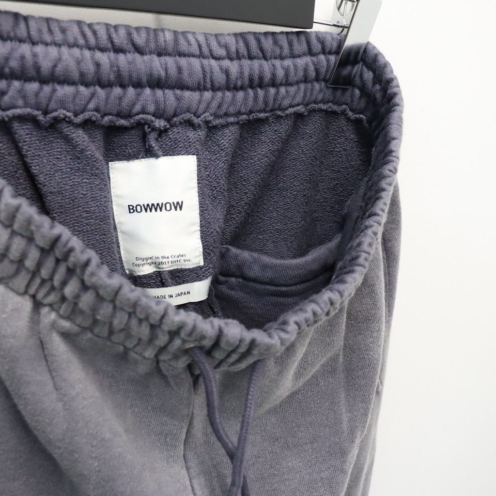 WEATHERED SWEAT PANTS - EGGPLANT #EGGPLANT [BWU-WSPE]