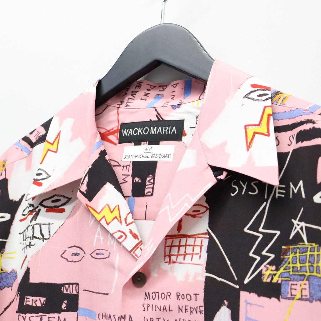 JEAN-MICHEL BASQUIAT | S/S HAWAIIAN SHIRT ( TYPE-3 ) #ONE [BASQUIAT-WM-HI27]