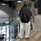 BAGGY SLACKS #WHITE [SS24-B10]