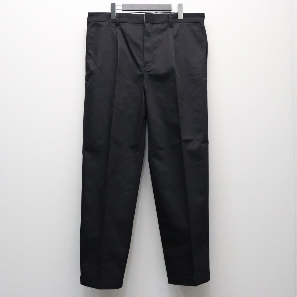 DICKIES | PLEATED TROUSERS #BLACK [26SS-WMP-DC01]