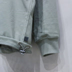 TECH DRAWSTRING L/S TEE #WOLF GRAY [BE-40025]