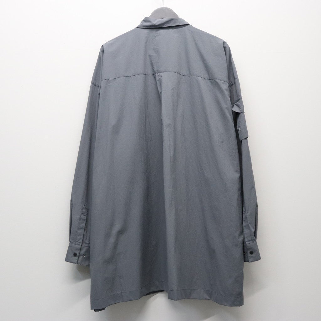 PERTEX UTILITY LONGLINE SHIRT #GRAY [FPA02261U0004]