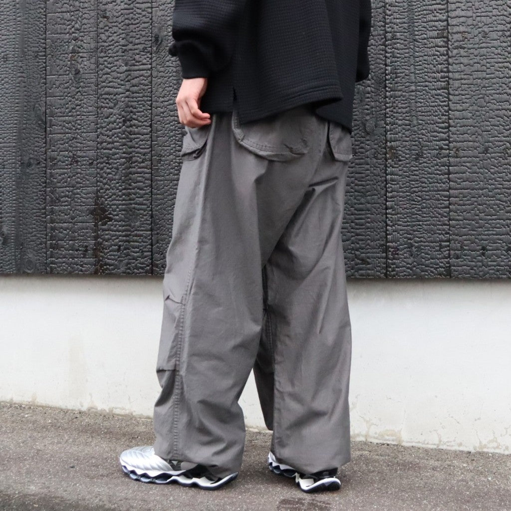 COTTON MOL SKIN FLIGHT PANTS #GREY [CES28PT10]