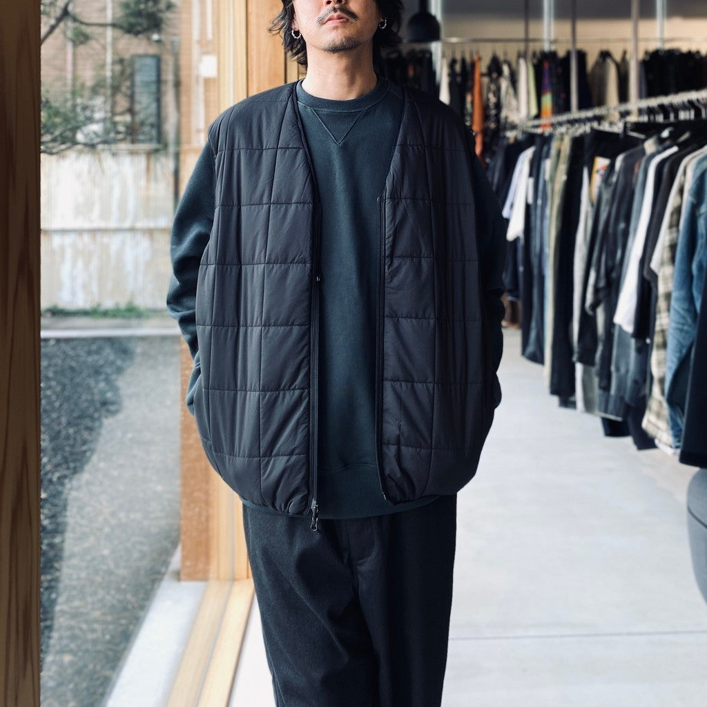 TECH PERTEX REVERSIBLE HIKER VEST (3M撥水中綿) #BLACK [BW-22026W]