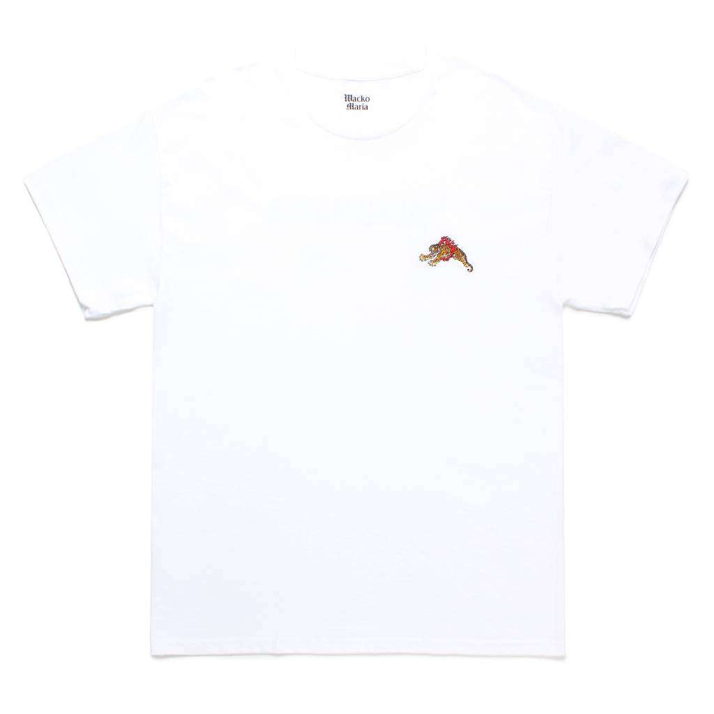 TIM LEHI | CREW NECK T-SHIRT (TYPE-1) #WHITE [24FW-WMT-TEE06]