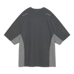 SIDE SEAM DBL KNIT T #CHARCOAL [CES26T22]