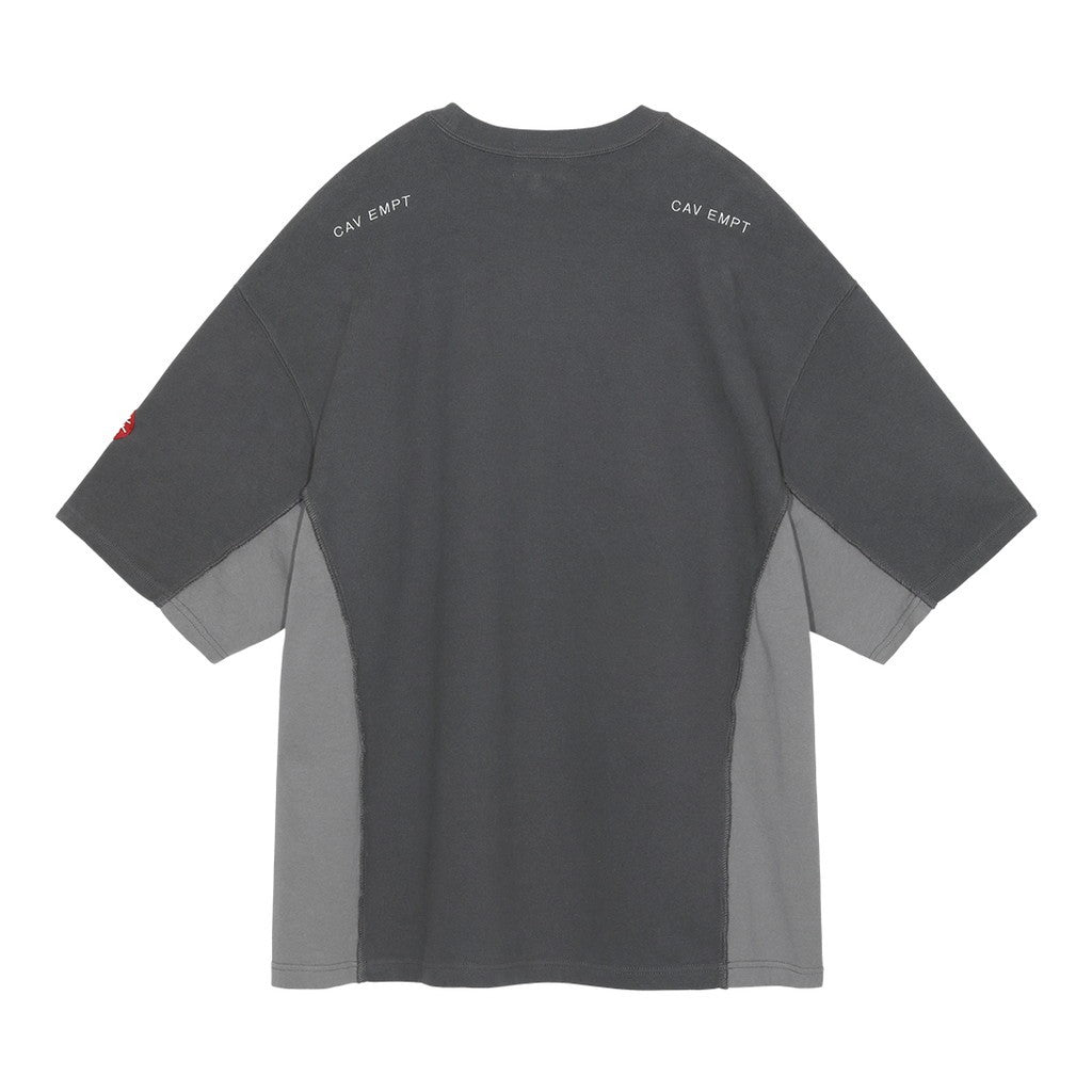 SIDE SEAM DBL KNIT T #CHARCOAL [CES26T22]