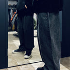 BOHEMIAN DENIM #BLACK [23FW-B02]