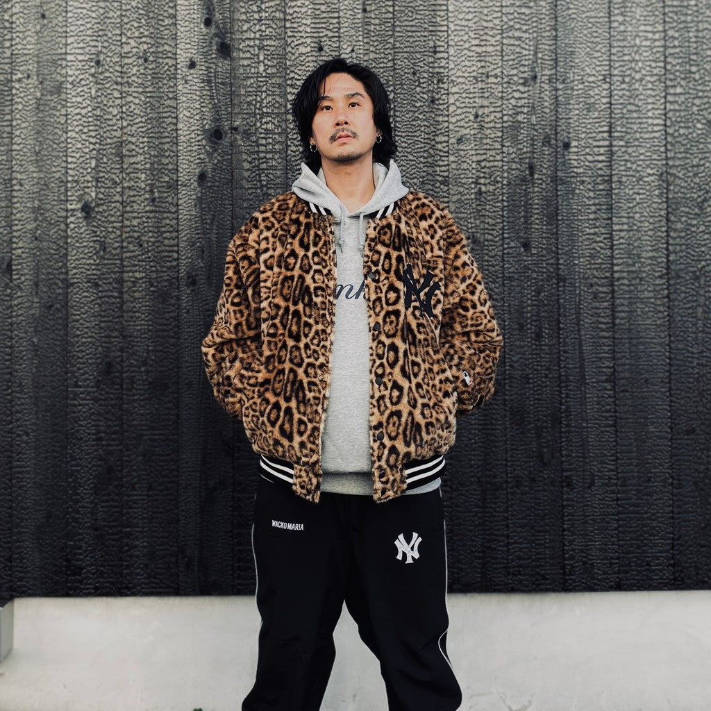 MLB | NY | HEAVY WEIGHT PULLOVER HOODED SWEAT SHIRT ( TYPE-1 ) #GRAY [MLB-WM-SS01]