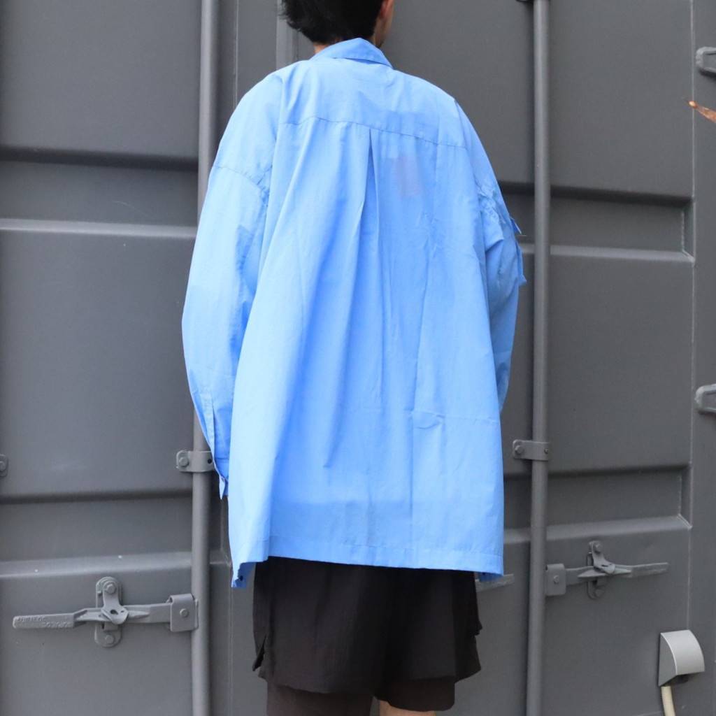 PERTEX UTILITY LONGLINE SHIRT #BLUE [FPA02261U0004]
