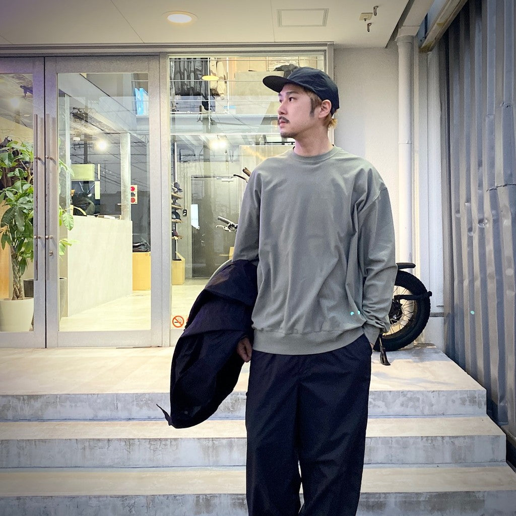 TECH FLEX 針織圓領衫 #狼灰色 [BE-60025]