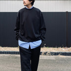 TECH SCUBA KNIT CREW #BLACK [BE-40026]