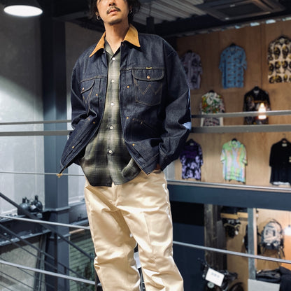 Wrangler | TRUCKER JACKET #INDIGO [23FW-WMO-WG01]