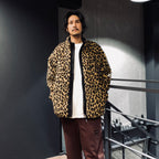 REVERSIBLE LEOPARD BOA JACKET #BEIGE [23FW-WMO-OD06]