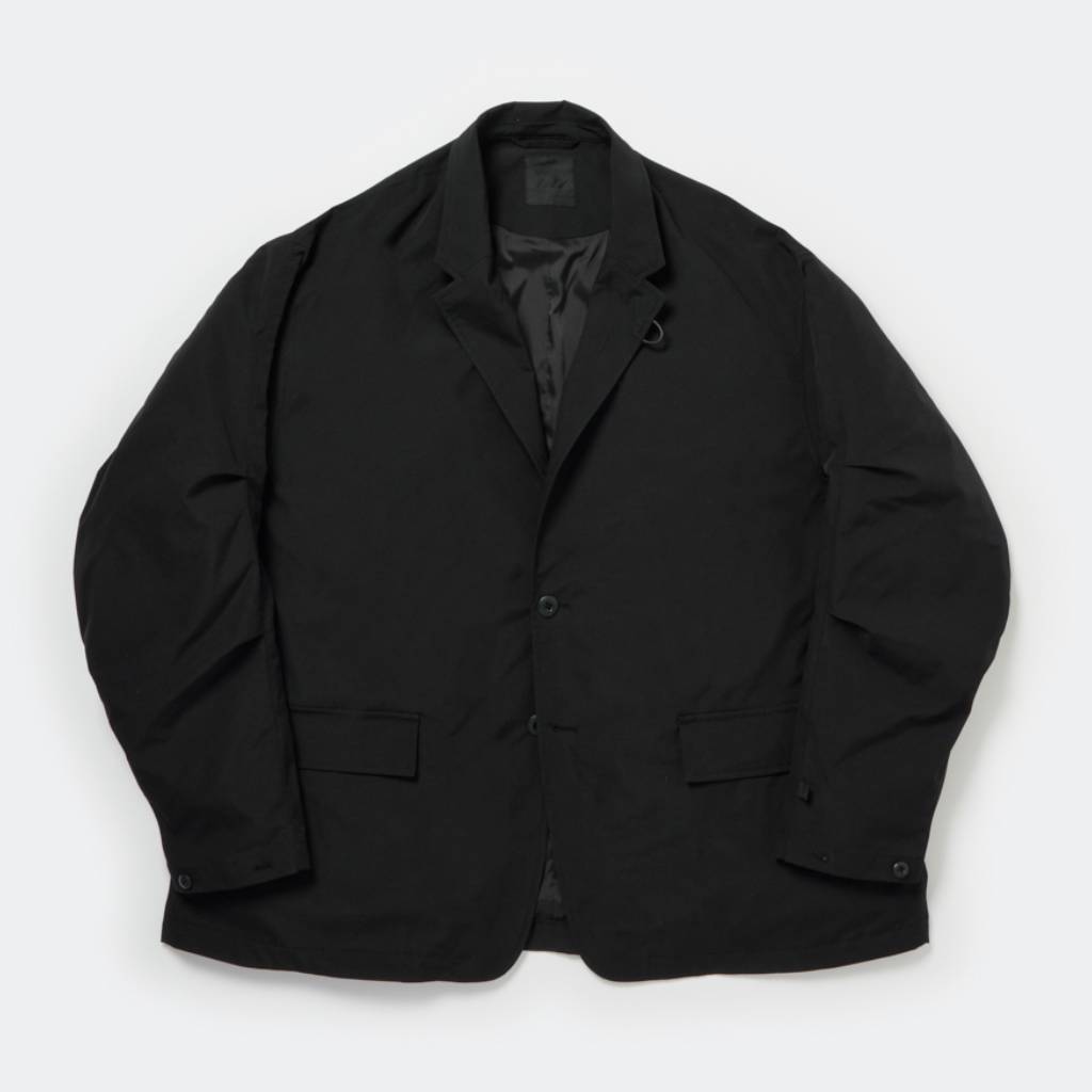 TECH LOOSE 2B 外套 防撕裂布料 #黑色 [BJ-30025W]