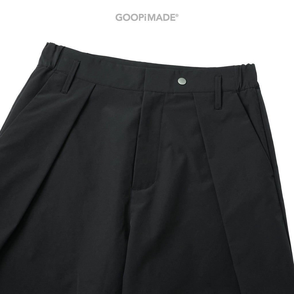 WX-P1 Zip-Extentsion Wide Trousers #D-Gray [GOOPI-26SS-MAY-01]