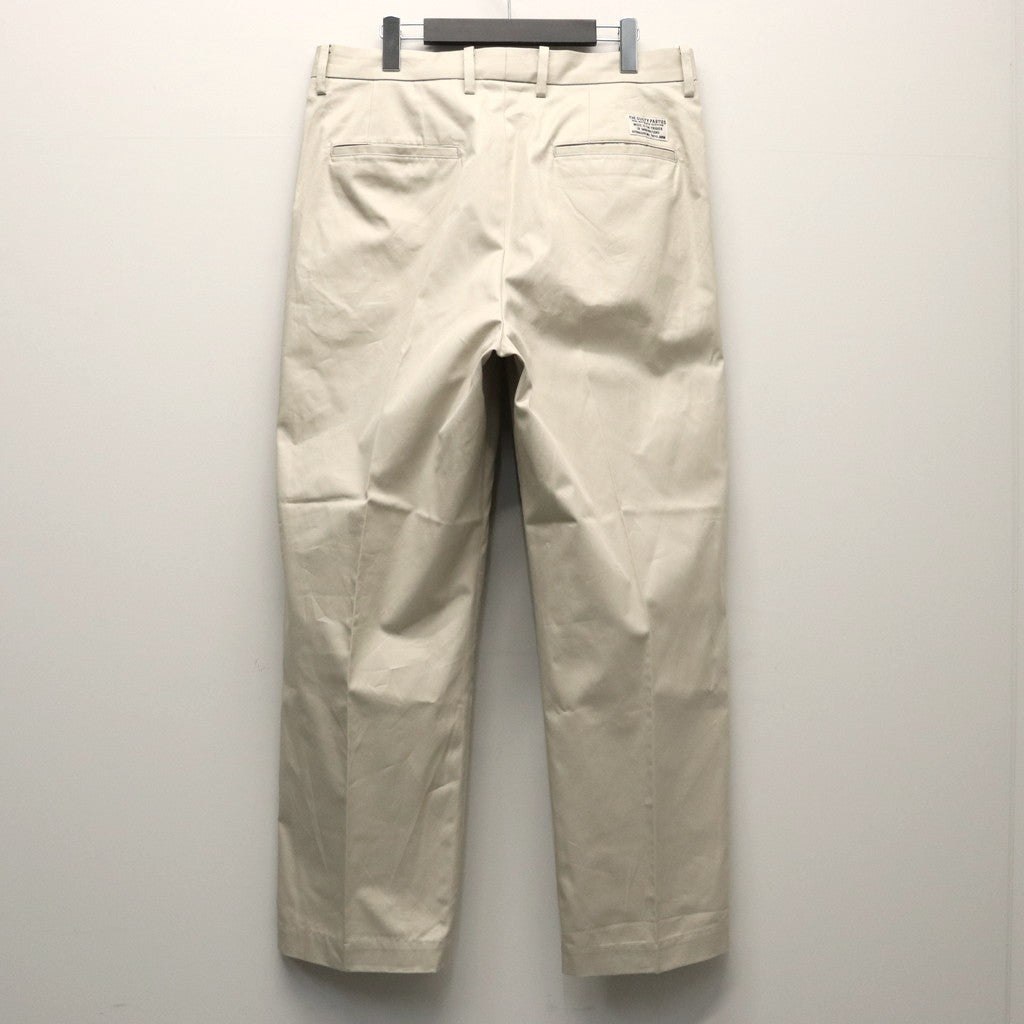 DOUBLE PLEATED CHINO TROUSERS #BEIGE [26SS-WMP-PT12]