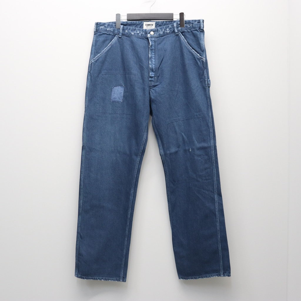 REPAIRED INDIGO PAINTER PANTS #AGED INDIGO [BW252-RIPP]