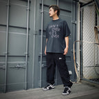 SWITCHING NYLON TRACK PANTS #BLACK [CCC-243P001]