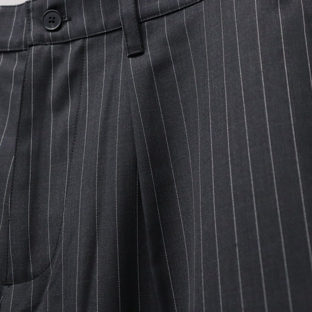 Stripe huge pants #chacoal gray [BV-PT2600210]