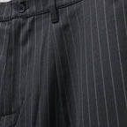 Stripe huge pants #chacoal gray [BV-PT2600210]