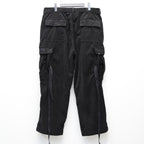 EQUALIZER CORD CARGO PANTS #Black [25FW_B03]