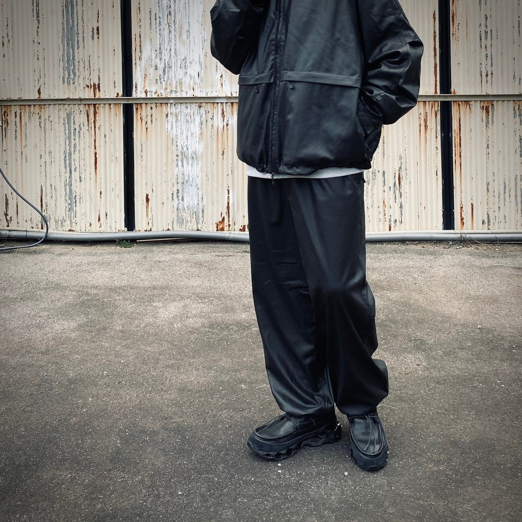 TECH SYNTHETIC SKIN WINDBREAKER PANTS #BLACK [BP-40025W]
