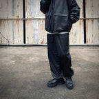 TECH SYNTHETIC SKIN WINDBREAKER PANTS #BLACK [BP-40025W]